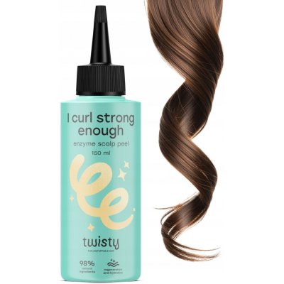 Twisty Enzymatický peeling na pokožku hlavy, silný 150 ml – Hledejceny.cz