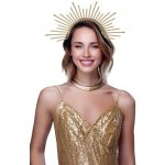 GuircaBarokní čelenka zlatá svatozář – Zbozi.Blesk.cz