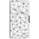 Pouzdro iSaprio Abstract Triangles 03 Samsung Galaxy S8 černé