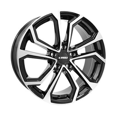 IT WHEELS ELLA 8x19 5x114.3 ET40 gloss black polished – Hledejceny.cz