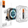 Ochranné sklo a fólie pro chytré hodinky Spigen Glass EZ Fit 2 Pack Apple Watch Ultra 49mm AGL05556