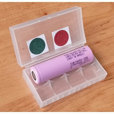 SAMSUNG 3400mAh 8A 3,6V INR18650-35E – Sleviste.cz