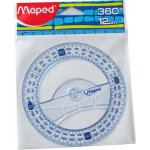 MAPED Úhloměr "GRAPHIC" 360 °, plastový, 12 cm – Zbozi.Blesk.cz