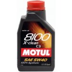 Motul 8100 X-clean 5W-40 1 l – Zboží Mobilmania