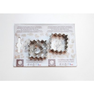 vykr. 0876 Čtvereček vroub., 4,2x4,2cm, sada-2ks – Hledejceny.cz