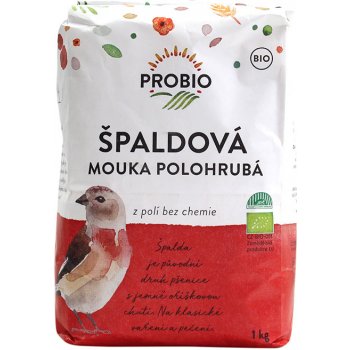 Probio Špaldová mouka bílá polohrubá bio 1000 g