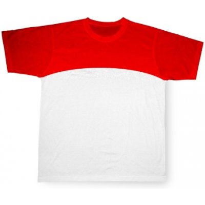 Sport Cotton Touch tričko červené s potiskem