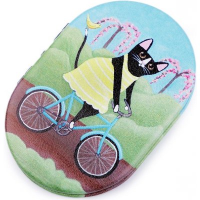 Prima obchod kosmetické zrcátko kočky zelená pastelově světlé – Zbozi.Blesk.cz