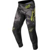 Kalhoty na motorku Alpinestars Racer Tactical černo-šedo-žluté maskáčové