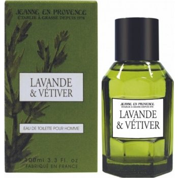 Jeanne en Provence Levandule a citrónová tráva toaletní voda pánská 100 ml