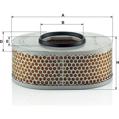 MANN-FILTER Vzduchový filtr MANN C26175 (MF C26175) – Hledejceny.cz