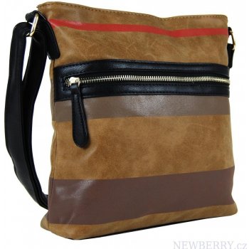 crossbody z broušené kůže H0436 doplňky černá