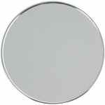 Msv kosmetické zvětšovací zrcátko chromovaná ocel s přísavkami 17 cm 141402 – Zboží Dáma