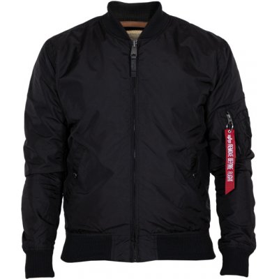 Bunda Alpha Industries MA-1 TT černá – Zboží Mobilmania