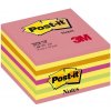 Záložka Bloček Post-it kostka 2028NP, 450 lístků, růžová duha