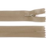 Spirálový zip skrytý No 3 délka 50 cm dederon, malé, 292 šedobéžová – Hledejceny.cz