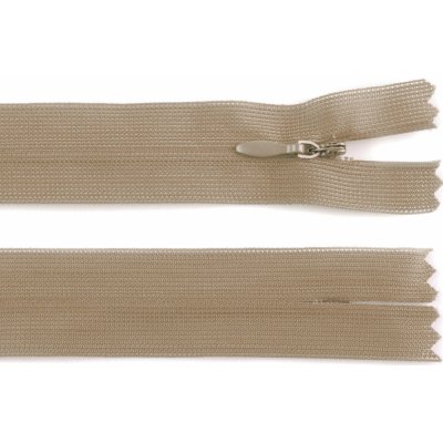 Spirálový zip skrytý No 3 délka 50 cm dederon, malé, 292 šedobéžová – Hledejceny.cz
