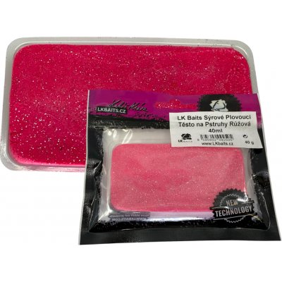 LK Baits Sýrové Plovoucí Těsto na Pstruhy Růžová 40 ml – Zboží Dáma