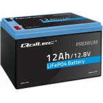 Qoltec 53701 LiFePO4 12,8 V 12 Ah 153,6 Wh BMS – Sleviste.cz
