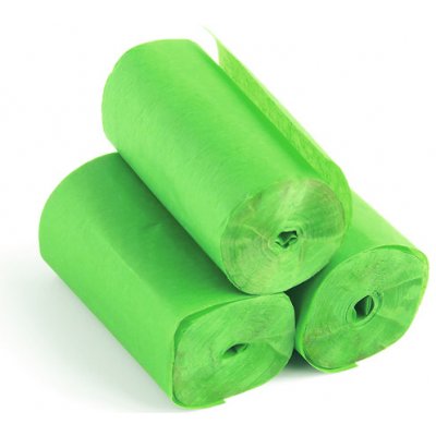 Tcm Fx pomalu padající konfety-serpentýny 10mx5cm světle zelené – Zboží Dáma