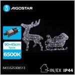 Aigostar B.V. |-LED Venkovní dekorace LED 3,6W 31 230V 6500K 90 45cm IP44 – Hledejceny.cz