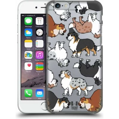 Pouzdro Plastové Apple iPhone 6 / 6S Head Case - Australské ovčák – Zboží Mobilmania