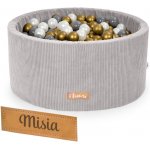 Flumi bazén s míčky pěnový 90 x 40 cm šedý + 200 míčků – Hledejceny.cz