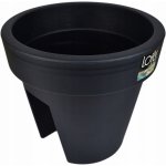 Prosperplast Květináč na zábradlí Lofly Railing 24,5 cm – HobbyKompas.cz