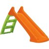 Skluzavky a klouzačky PARADISO 133,8 cm zelená oranžová