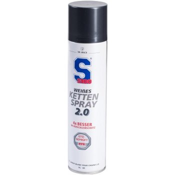 S100 White Chain Spray 2.0 400 ml