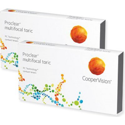 Cooper Vision Proclear Multifocal Toric 6 čoček