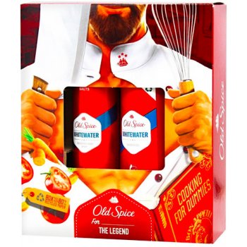 Old Spice Whitewater Chef deospray 150 ml + sprchový gel 250 ml dárková sada