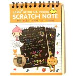 SMT Bloček 10x13cm s prázdnými škrabacími duhovými papíry Zelený – Hledejceny.cz