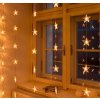 Vánoční osvětlení DecoLED Vánoční osvětlení do okna 1,2 x 1,2 m propojovatelné hvězdy