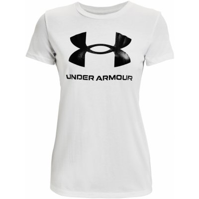 Under Armour SPORTSTYLE LOGO SS bílá – Sleviste.cz