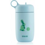 Equa Kids nerezová láhev na vodu pro děti Rabbit 400 ml modrá – Zboží Dáma