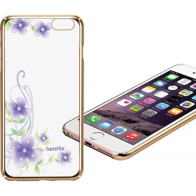 PROTEMIO 5985 X-Fitted SWAROVSKI obal Apple iPhone 6 Plus / 6S Plus zlatý (0051)