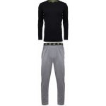 Cristiano Ronaldo CR7 8730-42-911 pánské pyžamo dlouhé černé – Zboží Dáma