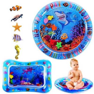 StrangeKingdom Vodní podložka pro miminka sada 2 ks Lezící podložka podložka na bříško hračky – Zboží Dáma