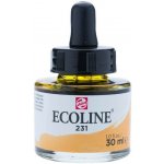 Ecoline Royal Talens Akvarelový inkoust 30ml gold ochre – Zboží Mobilmania