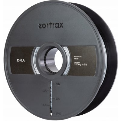 Zortrax PLA 1,75 mm 2000 g stříbrný