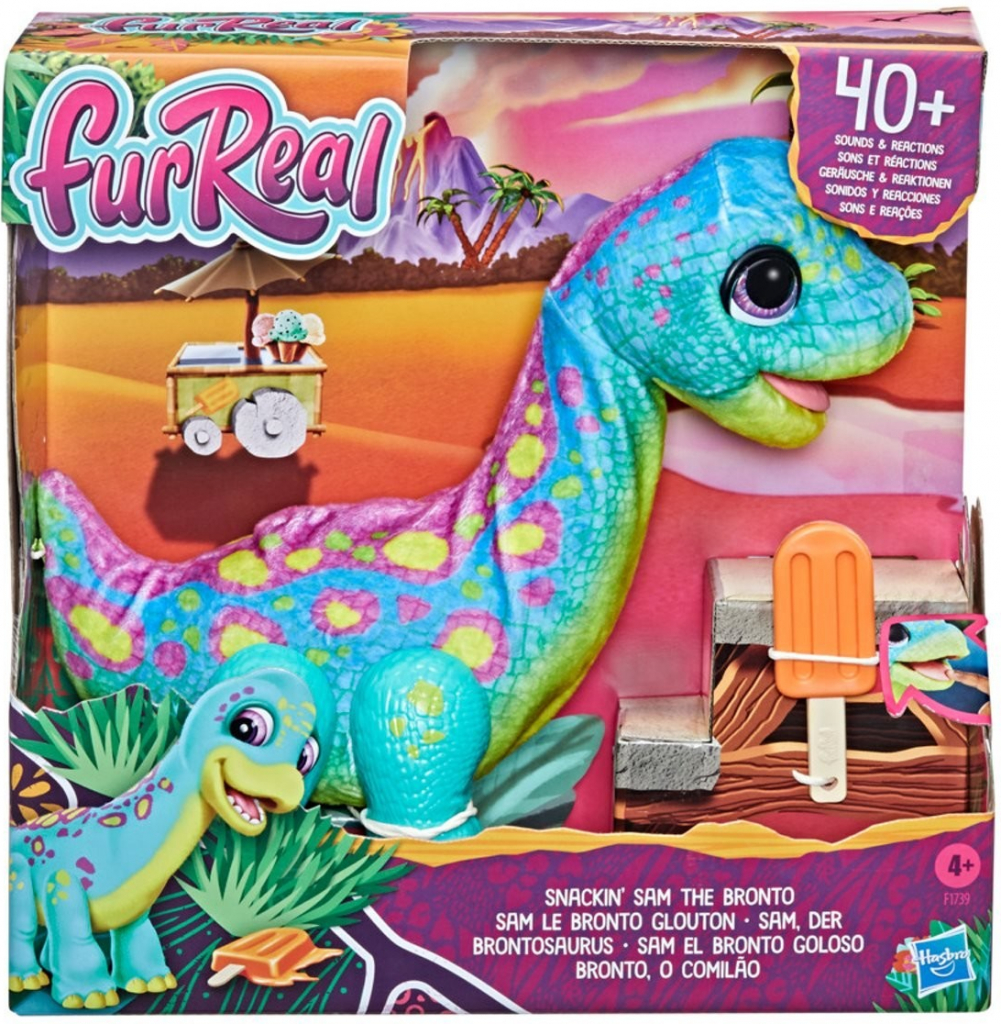 Hasbro FurReal zvířátko Brontosaurus