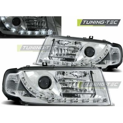 Přední světla, světlomety, lampy Škoda Octavia I 2000-2008, DayLight, chromové – Hledejceny.cz