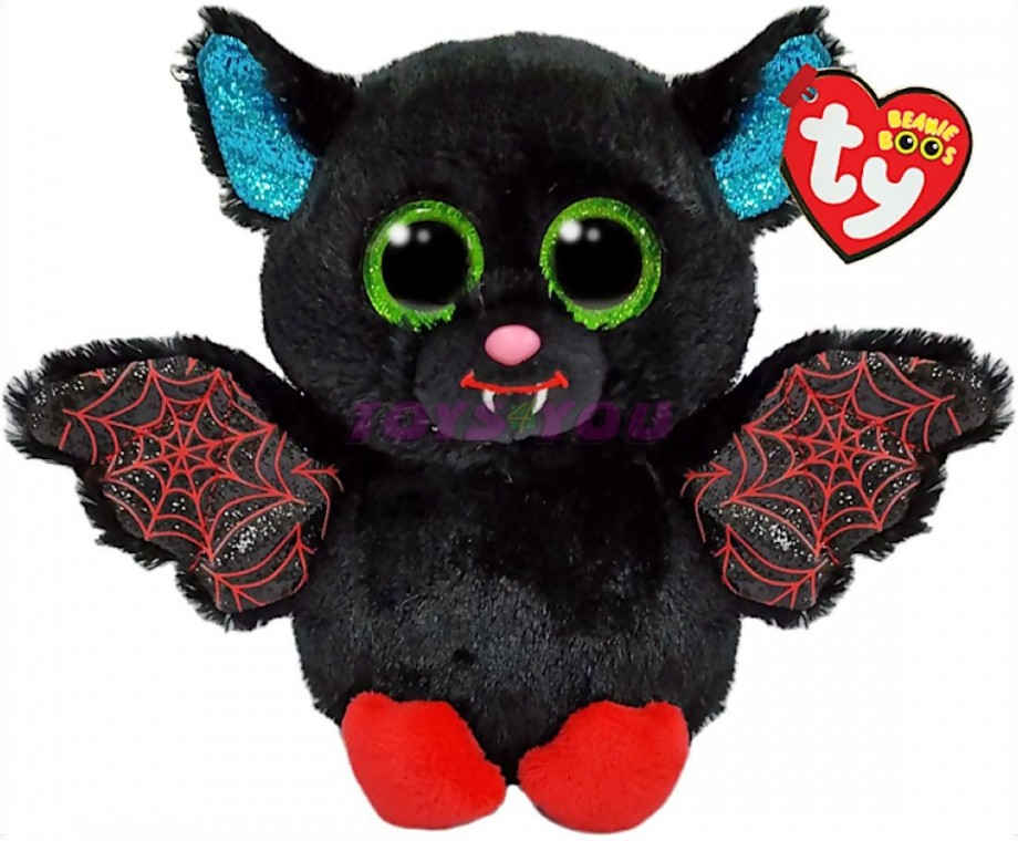 TY Beanie Boos OPHELIA černý netopýr 15 cm