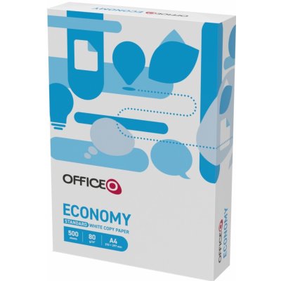 OFFICEO Economy A4 80 g/m2 500 listů – Zboží Živě