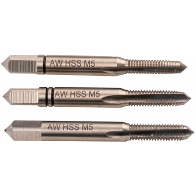 ProfiGaráž Závitník M5x0,80mm HSS M2 3ks – Hledejceny.cz