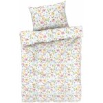 Livarno Home satén povlečení květiny 140x200 70x90 – Hledejceny.cz