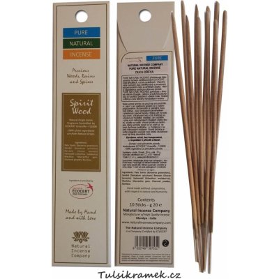 Pure natural incense vonné tyčinky Duch dřeva 10 ks – Hledejceny.cz