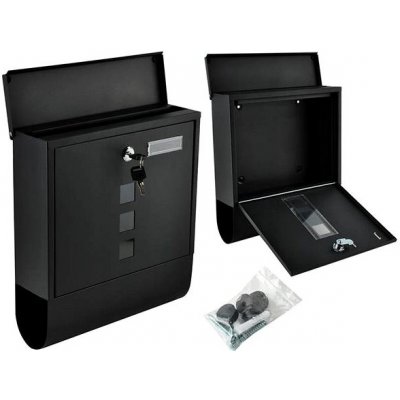 Malatec 6244 Schránka na dopisy černá – Zboží Mobilmania