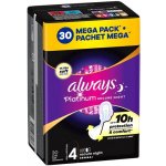 Always Platinum Secure Night velikost 4 Vložky s křidélky 30 ks – Zboží Dáma